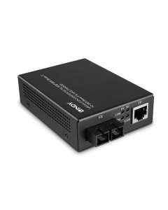 Lindy 25119 Media Converter SC 10/100/1000Base-T a 1000 Base-FX, Multimode