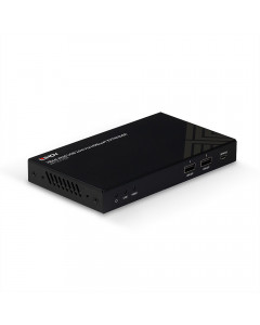Lindy 38389 Extender HDBaseT Cat.6 KVM HDMI 4K60, IR, RS232 & Audio 150m, Ricevitore