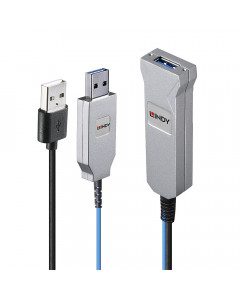 Lindy 43345 Cavo USB 3.0 in fibra ottica, 30m