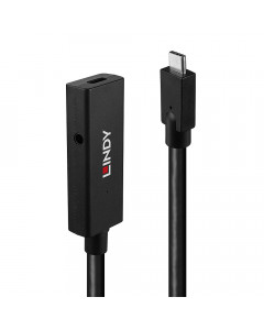 Lindy 43364 Prolunga attiva USB 3.2 Gen 2 Tipo C/C, 5m