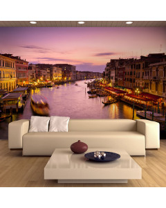 Artgeist Carta da parati Città degli innamorati: Venezia di notte