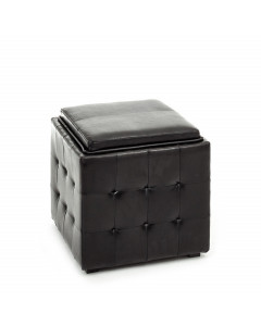 Tomasucci pouf poggiapiedi dizzy black