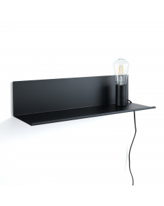 Tomasucci lampada / mensola / comodino Magic shelf black