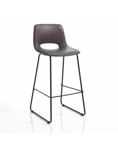 Tomasucci sgabello leonel brown set da 2
