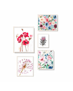 Tomasucci composizione quadri flowers