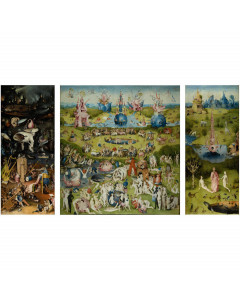 Niik quadro Hieronymus Bosch Trittico del giardino delle delizie