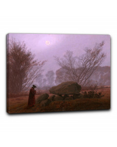 Niik quadro passeggiata al crepuscolo di caspar david friedrich