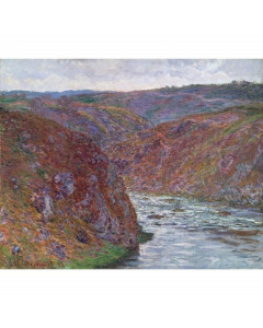 Niik quadro fiume nella valle della creuse di claude monet