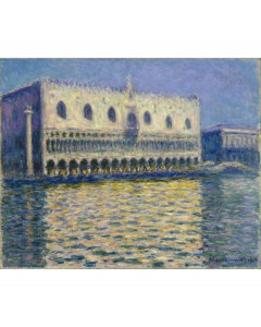 Niik quadro palazzo ducale a venezia di claude monet