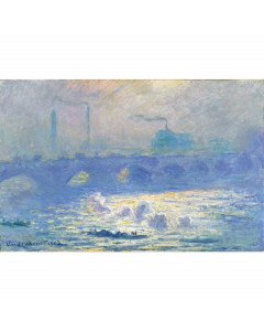 Niik quadro waterloo bridge di claude monet