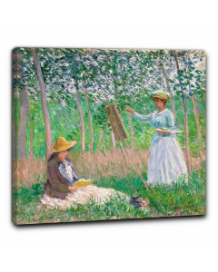 Niik quadro nel bosco a giverny di claude monet