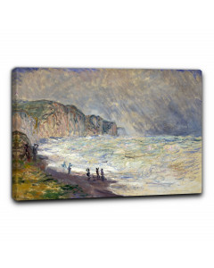 Niik quadro mare grosso a pourville di claude monet