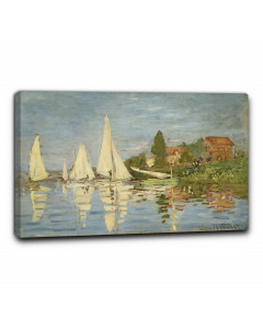 Niik quadro regata ad argenteuil di claude monet