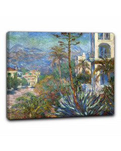 Niik quadro ville a bordighera di claude monet