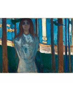 Niik quadro notte d'estate la voce di edvard munch