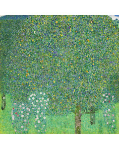 Niik quadro cespugli di rose sotto gli alberi di gustav klimt