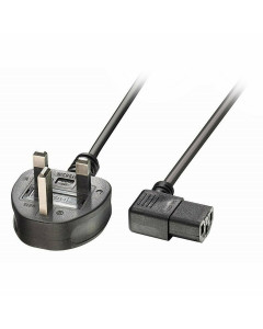 Lindy 30446 Cavo di Alimentazione UK 3 Pin a C13, 1m