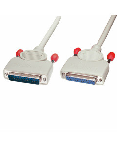 Lindy 31371 Prolunga seriale 25 poli M/F, 0,5m