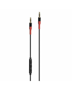 Lindy 35315 Cavo Audio 3.5mm con microfono & controllo, 1.5m