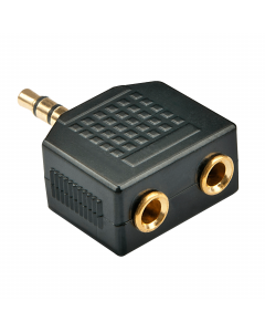 Lindy 35625 Adattatore audio Jack 2x 3.5mm Femmina a 3.5mm Maschio