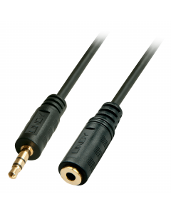 Lindy 35652 Prolunga Audio Jack 3.5mm M/F, 2m