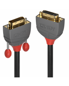 Lindy 36230 Prolunga DVI-D Dual Link Anthra Line, 0.5m