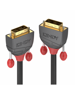 Lindy 36240 Cavo DVI-D SLD Single Link Anthra Line, 10m