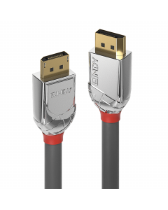 Lindy 36301 Cavo DisplayPort 1.4 Cromo Line, 1m