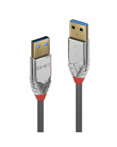 Lindy 36625 Cavo USB 3.0 Tipo A a A Cromo Line, 0.5m