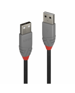 Lindy 36692 Cavo USB 2.0 Tipo A ad A Anthra Line, 1m