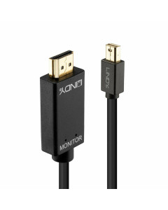 Lindy 36926 Cavo Mini DisplayPort a HDMI 10.2G, 1m