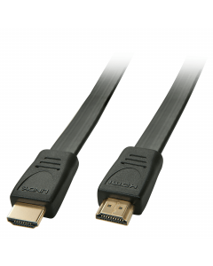 Lindy 36995 Cavo Flat HDMI High Speed, 0,5m