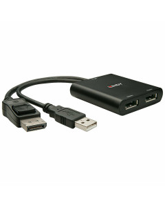 Lindy 38427 Hub MST DisplayPort 1.2, 2 Porte