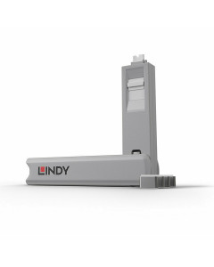 Lindy 40427 Chiave con 4 blocca porte, bianco