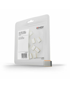 Lindy 40440 Blocca porte USB Tipo C (senza chiave) – 10 pezzi, arancione