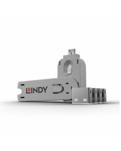 Lindy 40454 Serrature per porte USB Bianche