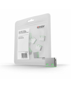 Lindy 40461 Serrature addizionali per porte USB Verdi