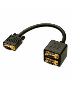 Lindy 41214 Cavo Splitter VGA, 2 Porte