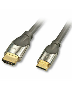 Lindy 41435 Cavo CROMO® HDMI/Mini HDMI® High Speed con Ethernet, 0,5m