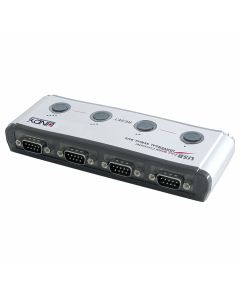 Lindy 42858 Converter USB a Seriale, 4 Porte