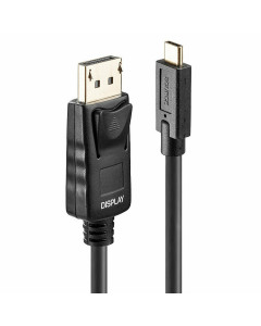 Lindy 43307 Cavo Adattatore USB Tipo C a DP 4K60 con HDR, 10m