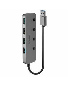 Lindy 43309 Hub USB 3.0, 4 Porte