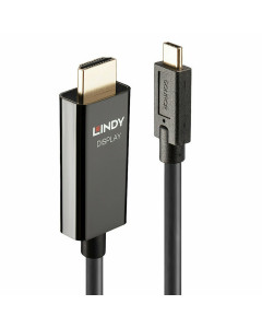 Lindy 43315 Cavo Adattatore USB Tipo C a HDMI 4K60 con HDR, 5m