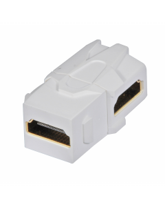 Lindy 60490 Frutto Keystone HDMI doppia femmina a 90° per prese a muro