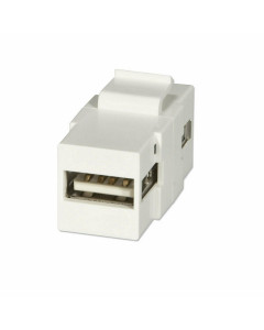 Lindy 60553 Frutto USB Tipo A Femmina/Femmina per prese a muro AV