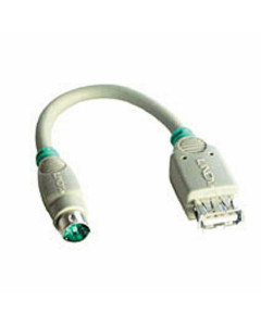 Lindy 70002 Cavo-Adattatore USB-PS/2 Multiprotocollo