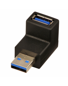 Lindy 71260 Adattatore USB 3.0 Tipo A 90° Giù