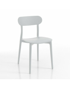 Tomasucci sedia da interno / esterno stoccolma white set da 4
