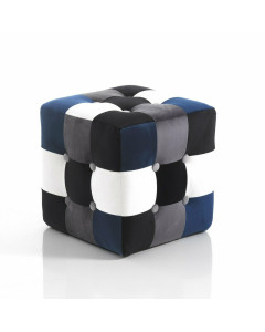 Tomasucci pouf kaleidos blue