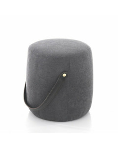 Tomasucci pouf imbottito drum dark grey